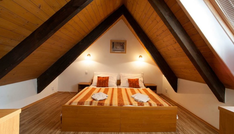 Pension Galko Český Krumlov - Dvoupodlažní apt Široká, Apartmán Horní